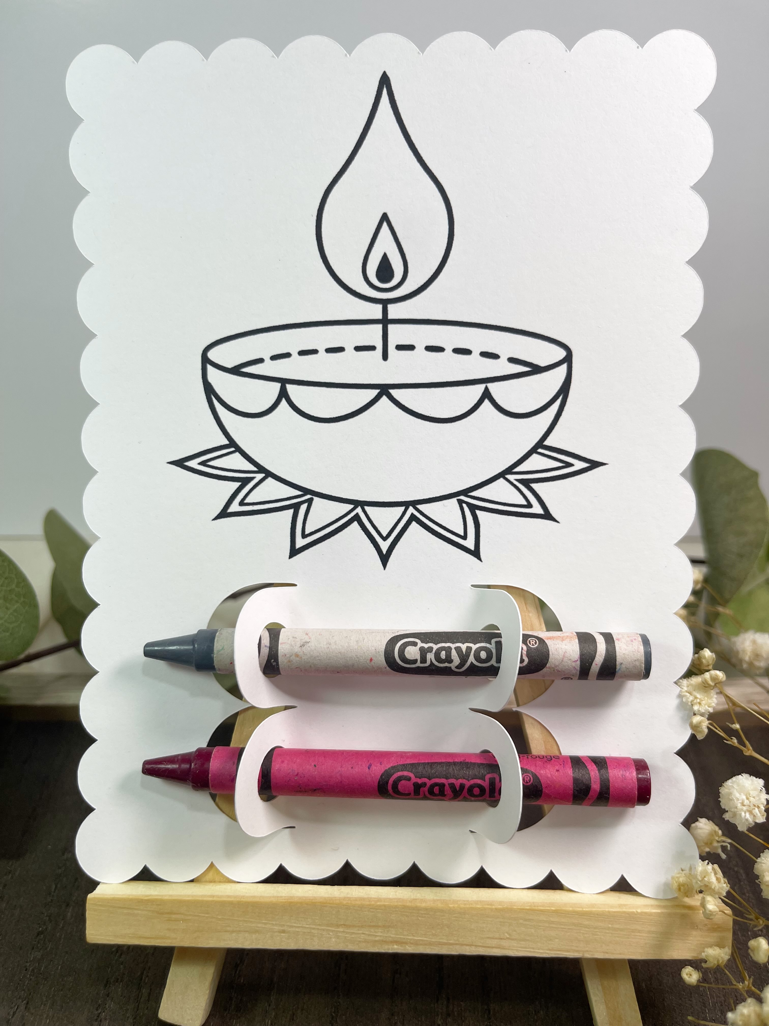 Diwali Mini Colouring Set