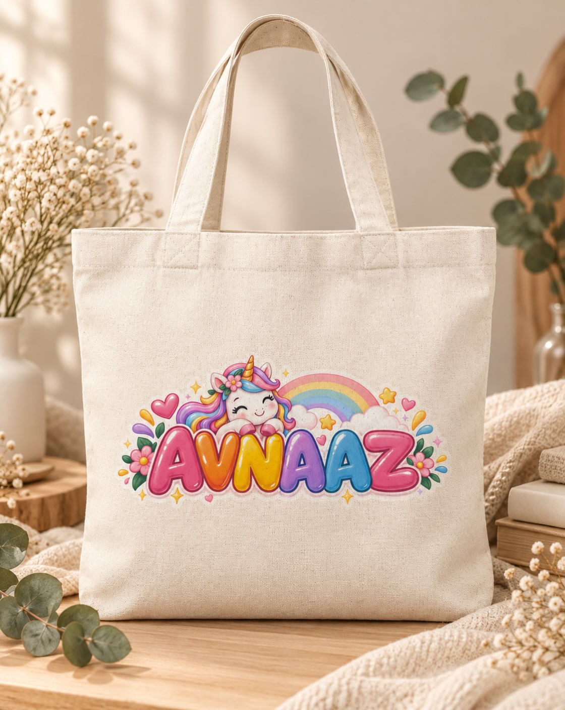 Personalized Tote Bag